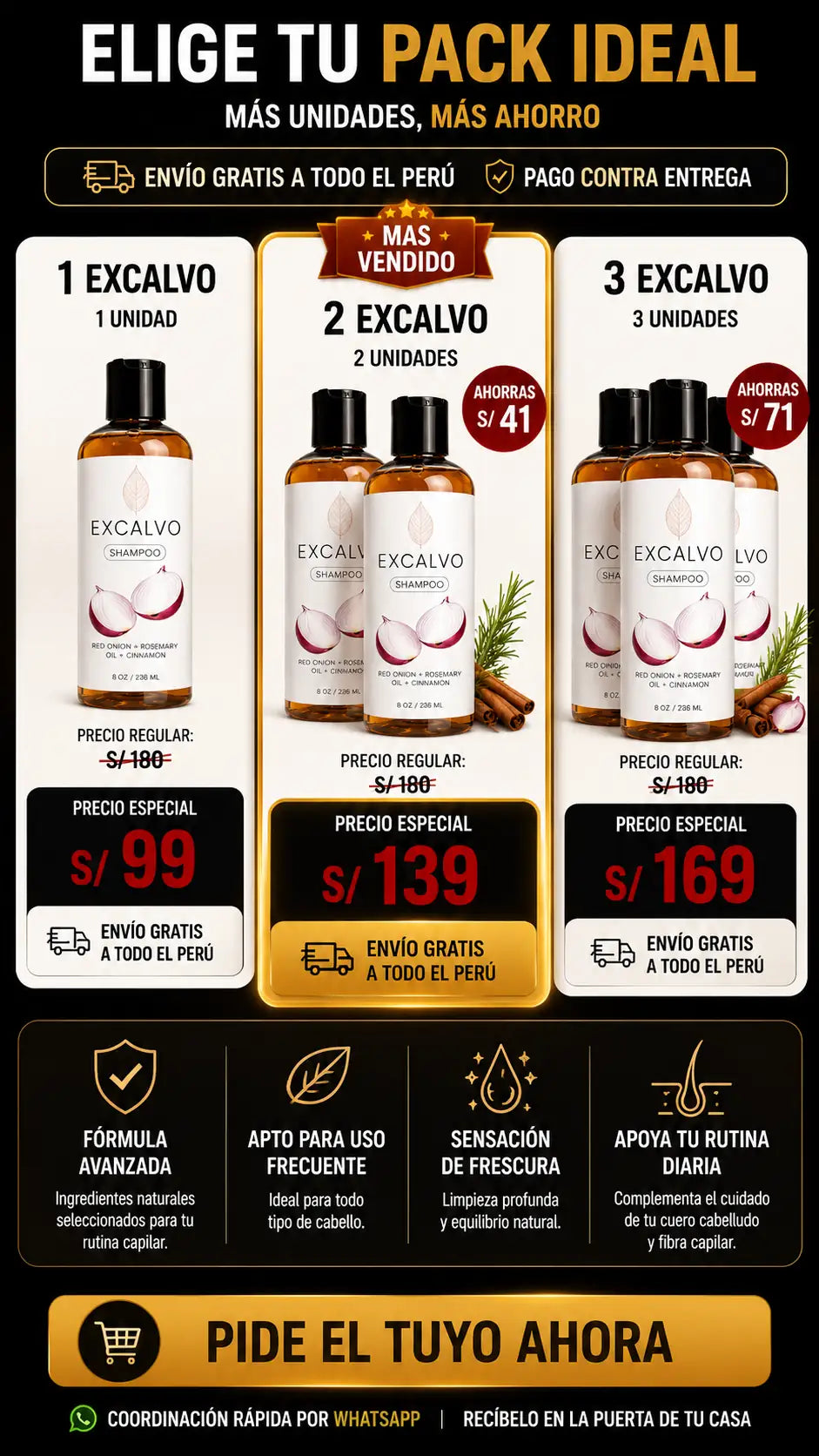 Shampoo Excalvo