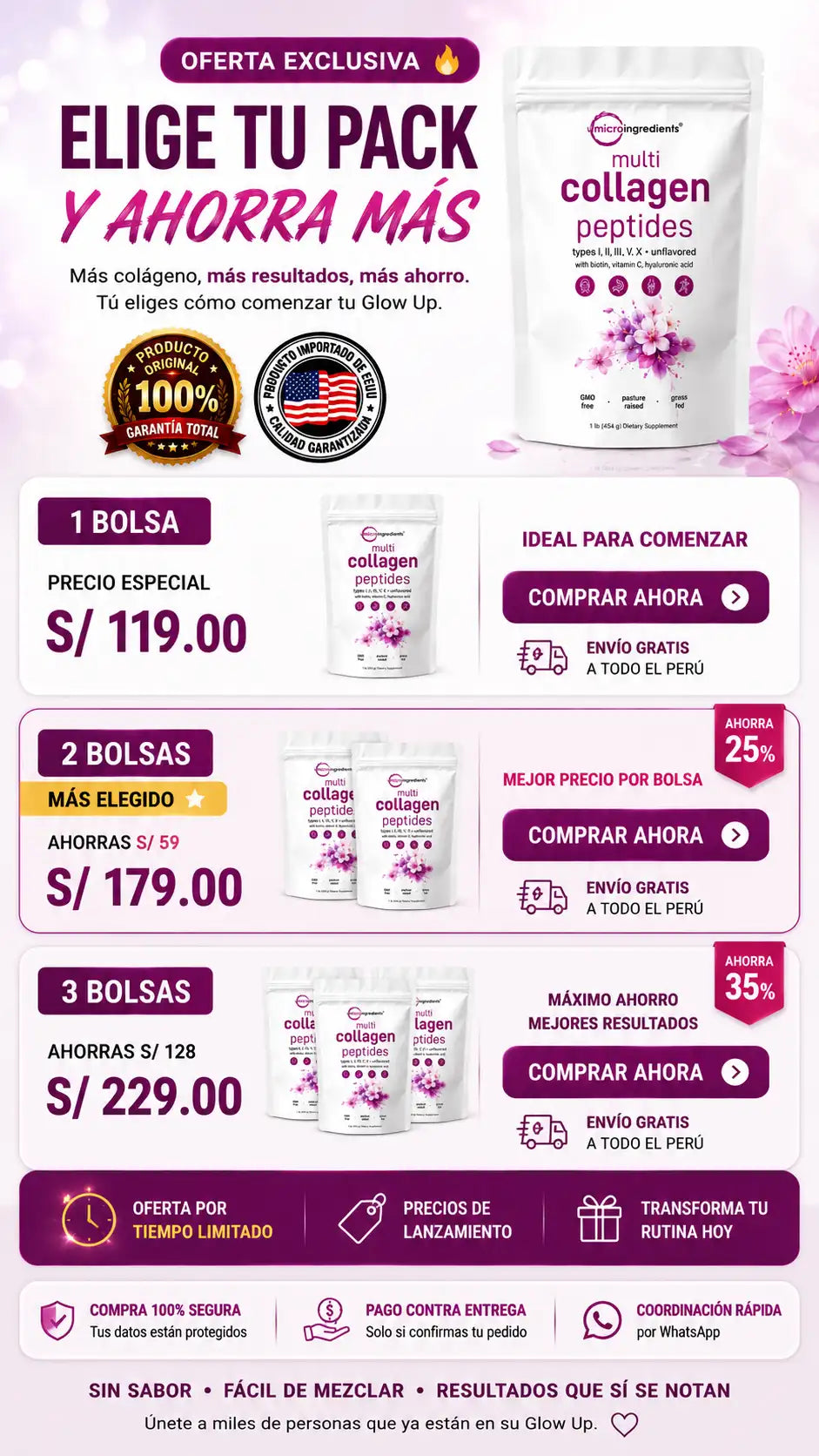 Multi Collagen Peptides 1 Libra