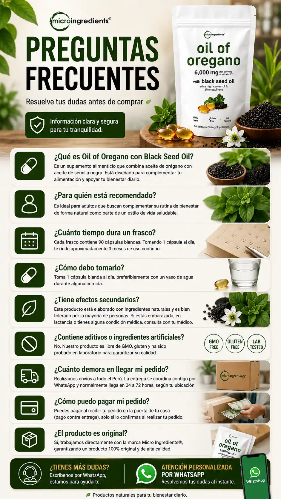 Aceite de Orégano